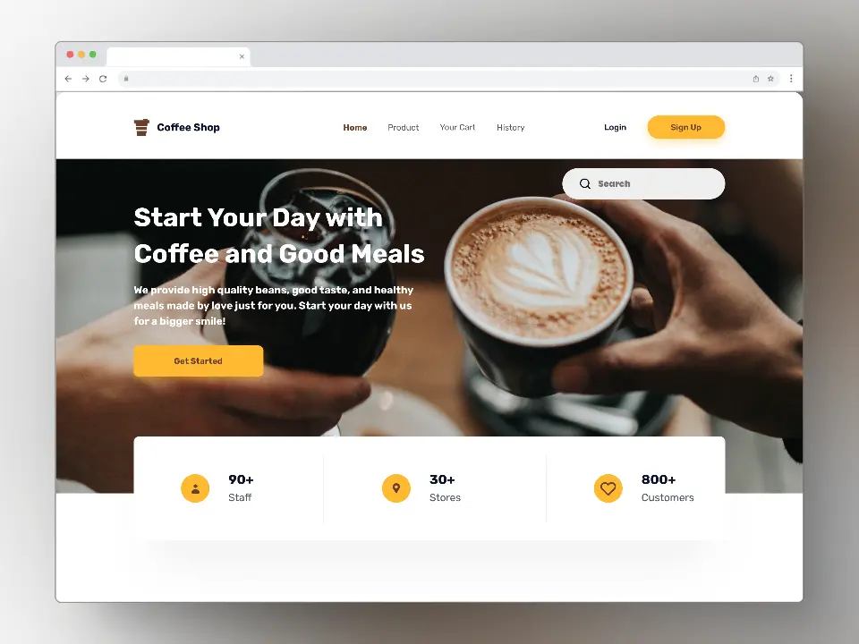 Coffee Shop E-commerce