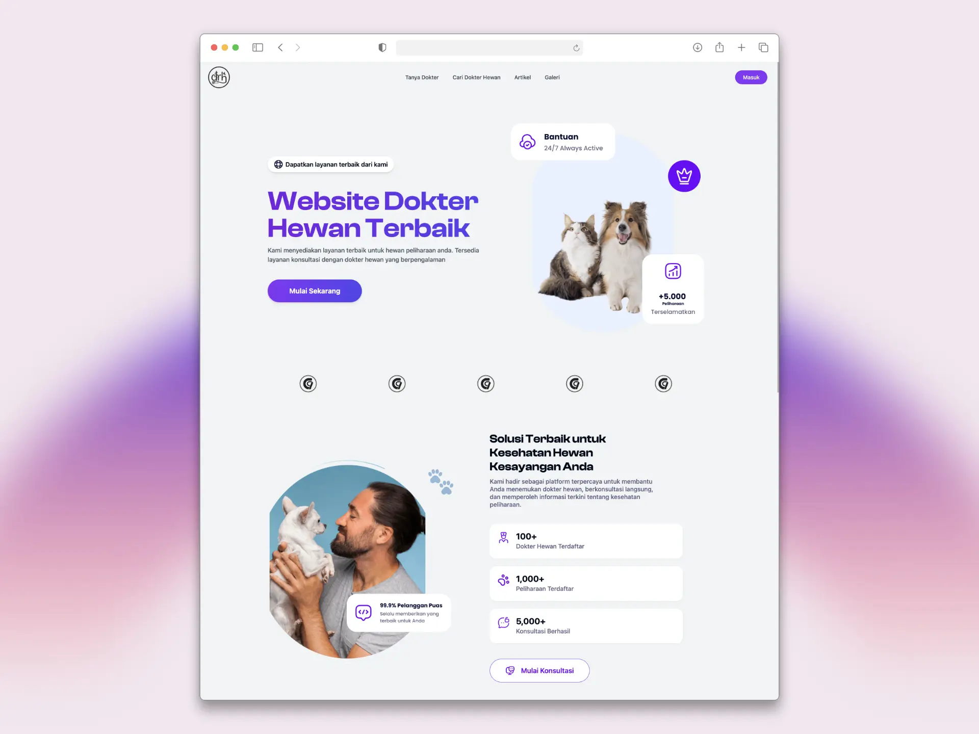 DRH.co.id - Veterinary Clinic