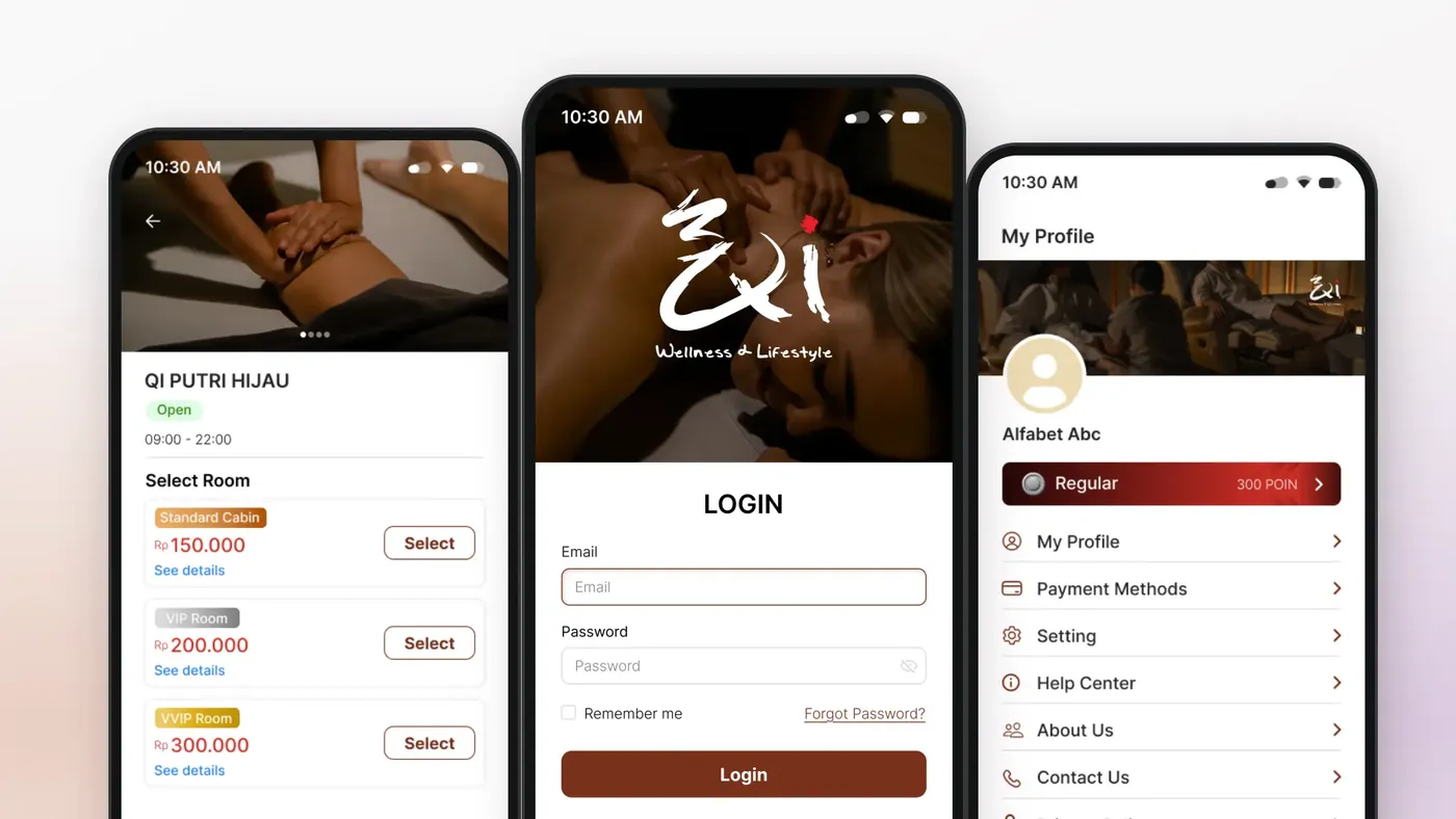 Qi Wellness & Lifestyle App