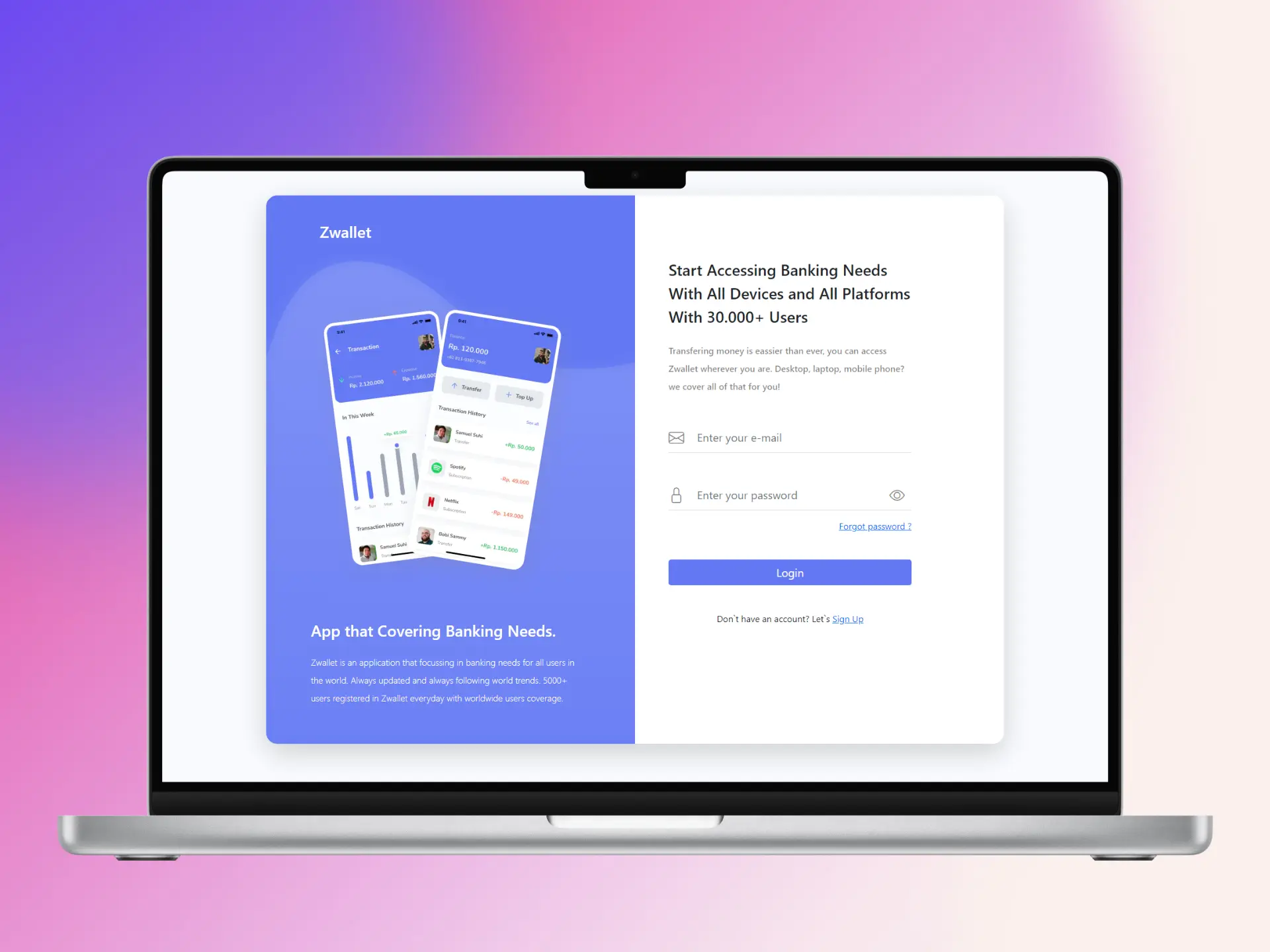 zWallet Digital Wallet